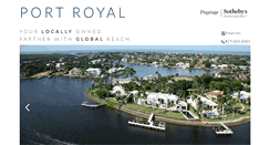 Desktop Screenshot of portroyal.com